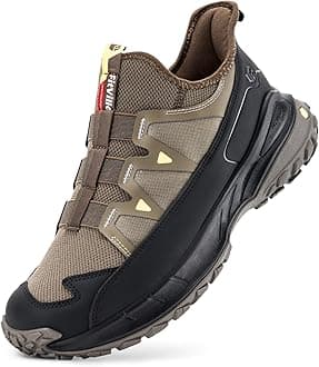 FitVille Extra Wide Sneakers for Men Slip-on Shoes, Soft Comfortable Mens Running Shoe, Slip Resistant Hiking Walking Shoes with Arch Support & Wide Toe Box