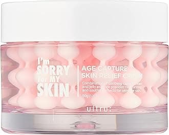 I'm Sorry for My Skin Age Capture Skin Relief Cream Gel 50 g - Korean Skincare Uniform Texture Moisturising Cream, Anti-Ageing, Anti-Wrinkle, Face Cream for Sensitive Skin
