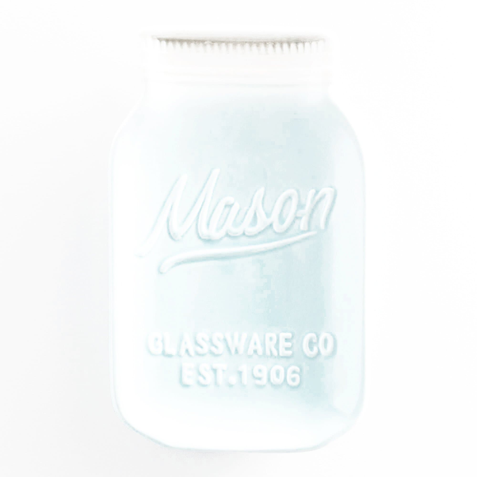 Mason Jar Ceramic Spoon Rest