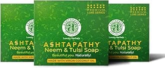 Ashtapathy Neem & Tulasi Soap for Men & Women Pack of 3