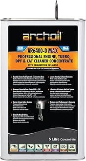AR6400-D MAX Pro DPF Cleaner Diesel Fuel System, Diesel Injector Cleaner, Turbo, CAT Cleaner Concentrate - High Strength Carbon Removal & Exhaust Emissions Reduction for MOT Pass (5Litre)