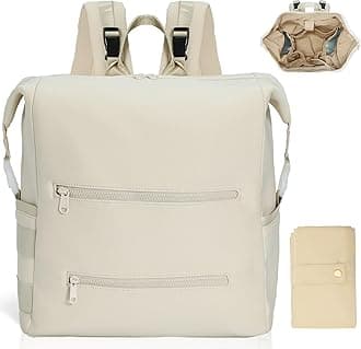 Diaper Bag Backpack, Large Neoprene Baby Bag for Boys Girls with 15 Diaper Bag Organizer