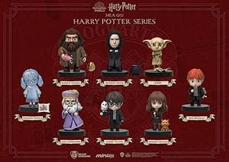 Beast Kingdom Harry Potter MEA-035 Mini Egg Attack 8-Piece Figure Set, Multicolor