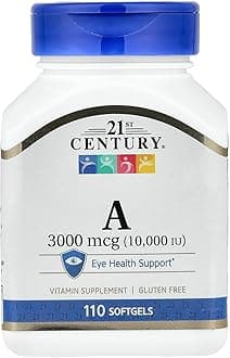 A 10, 000 I.U. Softgels, 110 Count
