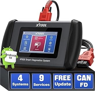 Code Reader for Cars and Trucks, InPlus IP508 Engine ABS SRS Transmission Car Diagnostic with Oil Reset, EPB, SAS, BMS, Throttle, Check Engine Code Reader, Android 10.0