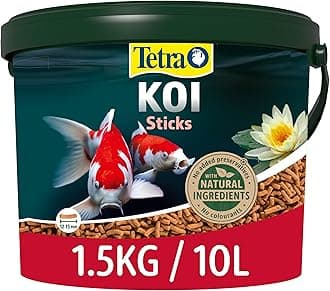 Koi Pond Fish Food Sticks 1.5kg - biologically balanced for koi fish