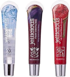 Ruby Kisses Jellicious Mouth Watering Lip Gloss (JLG01&JLG09&JLG12) Long Lasting Shine