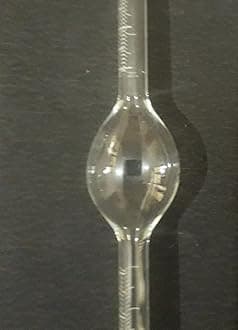 Borosilicate glass Stalgmometer straight.(pack of 1pc)