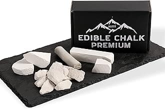 HITT Premium Belgorod Edible Chalk Assorted Box — Most Crunchy Chalk Chunks and Bars for Eating, PICA cravings and ASMR Content Creators — Pure, No Impurities PICA Alternative Snack — 7 oz / 200 g