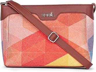 ZOUK Harmony Sling Bag | Crossbody Bags for Women | Women's Handbags | Stylish | Vegan Leather Evening Bag | Travel & Office Use | Purse and Wallet
