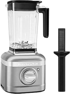 K400 Variable Speed Blender with Tamper - KSB4028 - Contour Silver, 56 ounces