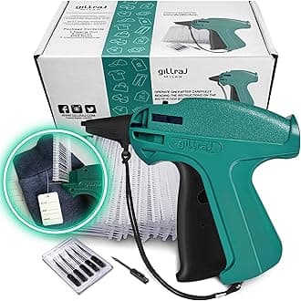 Clothes Tagging Gun with 5000 2in Standard Tags Attachments and 6 Needles Clothing Retail Price Tag Kit