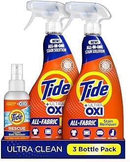 Tide Laundry Stain Remover Spray with Oxi | Stain Remover for Clothes, Carpet...
