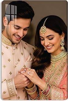 - Customized Acrylic Photo Frame | Personalized Wall Mount Frameless Picture Frame | Customize Photo Frames with Photo | Birthday Photo Frame | Personalised custom Gift for Special Moments