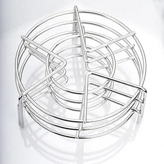 Steam Rack Trivet Stainless Steel Steaming Rack Electric Pressure Cooker steam Rack Stand Diameter 6" 3Pack