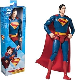 Superman 12-inch Superhero Action Figure, Kids Toys for Boys and Girls Pretend Play, for Ages 4 and Up