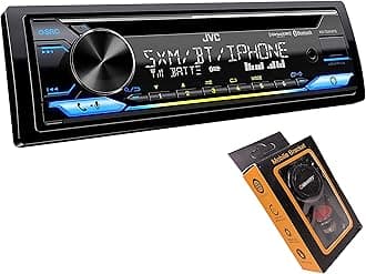 JVC KD-R970BTS CD Receiver with Bluetooth and Front USB/AUX Input