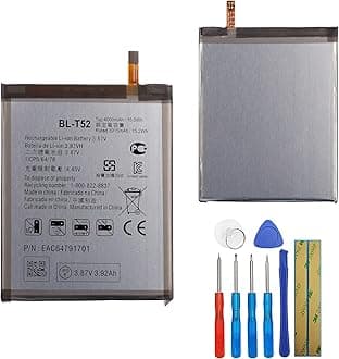 Replacement Battery BL-T52 Compatible with LG Wing ThinQ with Tools