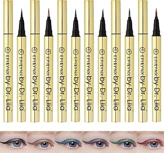 Liquid Eyeliner - Hypoallergenic Eyeliner with Fine Brush Tip, Long-Lasting Waterproof Eye Liner - Cruelty-Free, Vegan, Hypoallergenic, Gluten-Free, Smooth Liquid Eye Liner - 6 Shades Gift Set