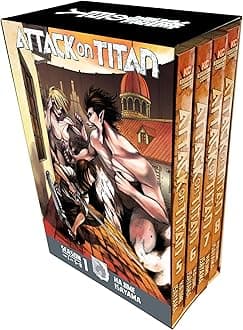 Attack on Titan Season 1 Part 2 Manga Box Set (Attack on Titan Manga Box Sets)