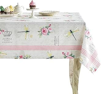Maison d' Hermine Champ de Mars 100% Cotton Tablecloth 60 - inch by 90 - inch. by Maison d' Hermine