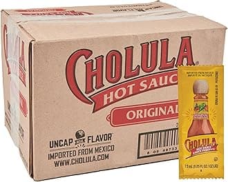 Original Hot Sauce Packets, 200 count - One 200 Count Individual Hot Sauce Packets with Mexican Peppers and Signature Spice Blend, Perfect Single-Serve Size for Delivery and Takeout