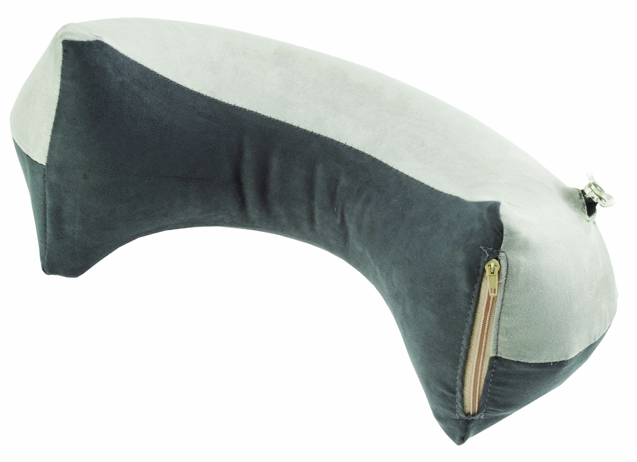 Microfleece Hedbed Inflatable Travel Pillow