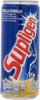 Supligen Vanilla Liquid Meal Supplement Drink, 290ml (Pack of 12)