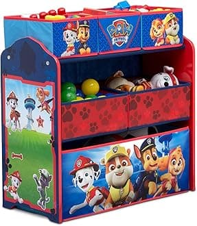 Delta Children Design & Store 6 Bin Toy Storage Organizer, Nick Jr. PAW Patrol
