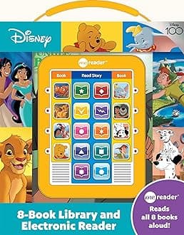Disney Classic - Lion King, Finding Nemo, Aladdin and more! - Me Reader Electronic Reader and 8 Sound Book Library - PI Kids