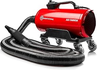 Adam's Air Cannon Car Dryer - High Powered Filtered Car Wash Blower | Dry Before Car Cleaning, Car Detailing, Car Wax, or Ceramic Coating | Auto Tool Kit | 320 CPM Dual Motor | Gift Boat RV Motorcycle