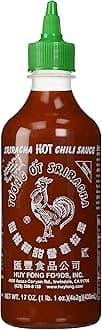 Huy Fong - Sriracha Hot Chili Sauce (Net Wt. 17 Oz.) - 3 Pack
