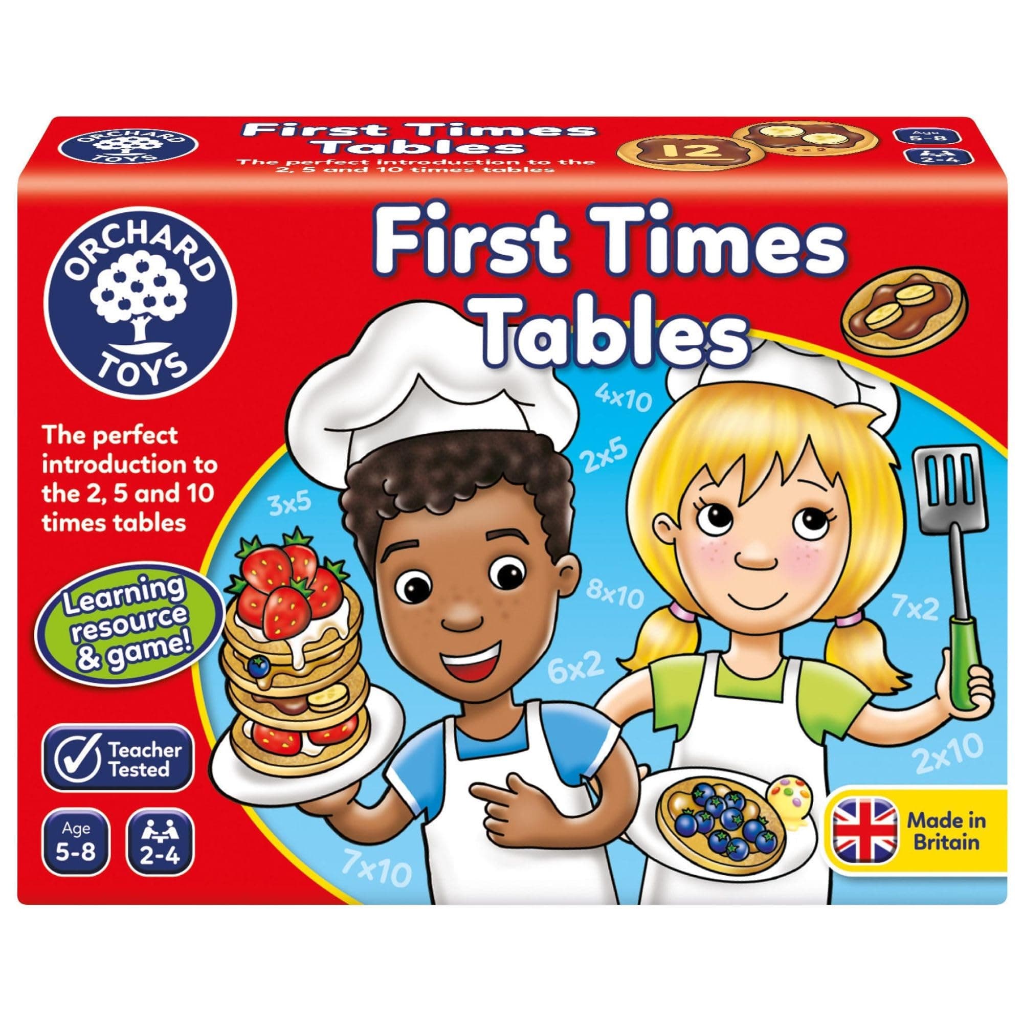 Orchard Toys First Times Tables Game, Multi-Colour