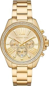 Michael Kors Wren Women's Watch, Stainless Steel and Pavé Crystal Watch for Women