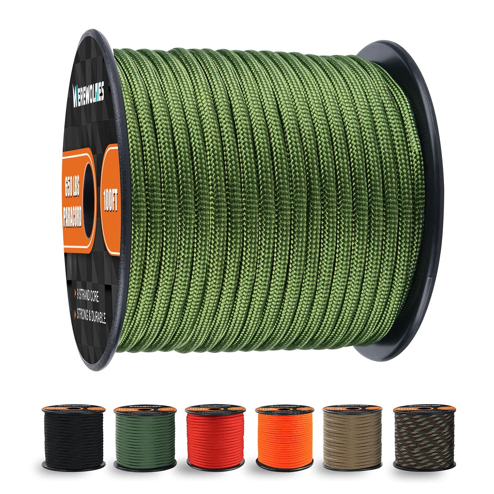 650LB Paracord with Spool