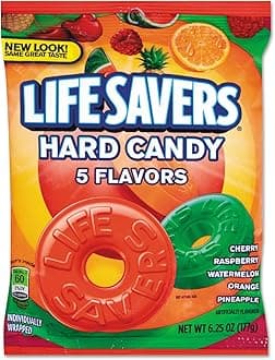 Lifesavers 5 Flavors Candy Bag (12 Per Pack)