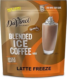 DaVinci Gourmet Iced Coffee Latte Blended Drink Mix, 3 Pounds