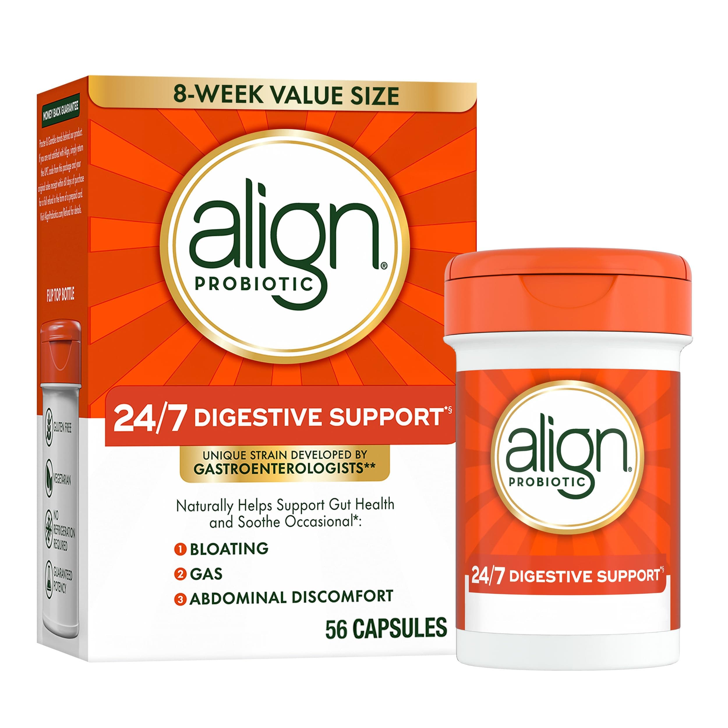 Align Probiotic Supplement 56 count (Packaging May Vary)