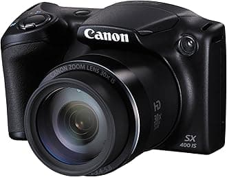 Canon Powershot SX400 is 16.0 MP Digital Camera with 30x Optical Zoom and 720p HD Video (Black)