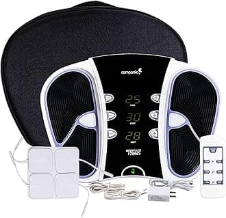 Body Pulse TENS Body Pain Relief Electric Foot Massager for Nerve pain with Travel Bag Remote Control & Electrode Patches | Neuropathy Pain Relief | Thigh Hip Foot Upper/Lower Back Elbow Sciatic Nerve Pain | Scientifically Proven | Blood Circulator | No Side Effects