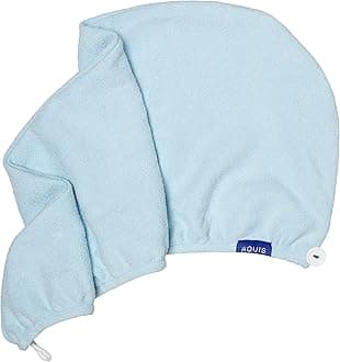 Hair Wrap Hair-Drying Tool, Water-Wicking, Ultra-Absorbent Recycled Microfiber