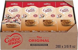 NESTLE COFFEE-MATE Coffee Creamer, Original, liquid creamer singles, Pack of 200