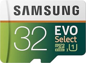 SAMSUNG Store 32GB 95MB/s (U1) MicroSDHC EVO Select Memory Card with Adapter -MB-ME32GA/AM