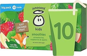 innocent Kids Smoothies Strawberries, Raspberries & Apples 10 x 150ml