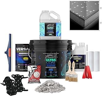 Epoxy Floor Kit for Concrete - USA Made - 2X Thicker, Industrial Grade, Residential & Commercial. 300-400 sq ft or 600 sq ft Kits. Many Styles (Medium Gray with Wild Dove, 300-400 ft²)
