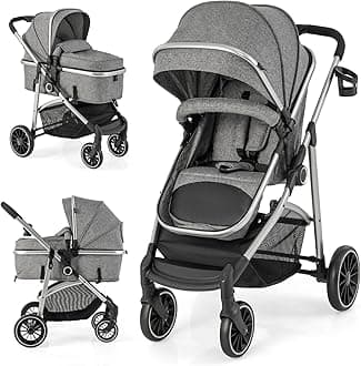 2 in 1 Convertible Baby Stroller