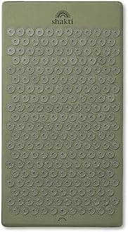 Premium Acupressure Mat, Level 1 Intensity in Tulsi, Massage Muscles, Aid Sleep & Unlock Inner Tension | Similar to Acupuncture | FSA/HSA Eligible | Organic Cotton Certified