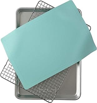 3-Piece Cookie Set, 1 Pack, with Aqua Baking Mat