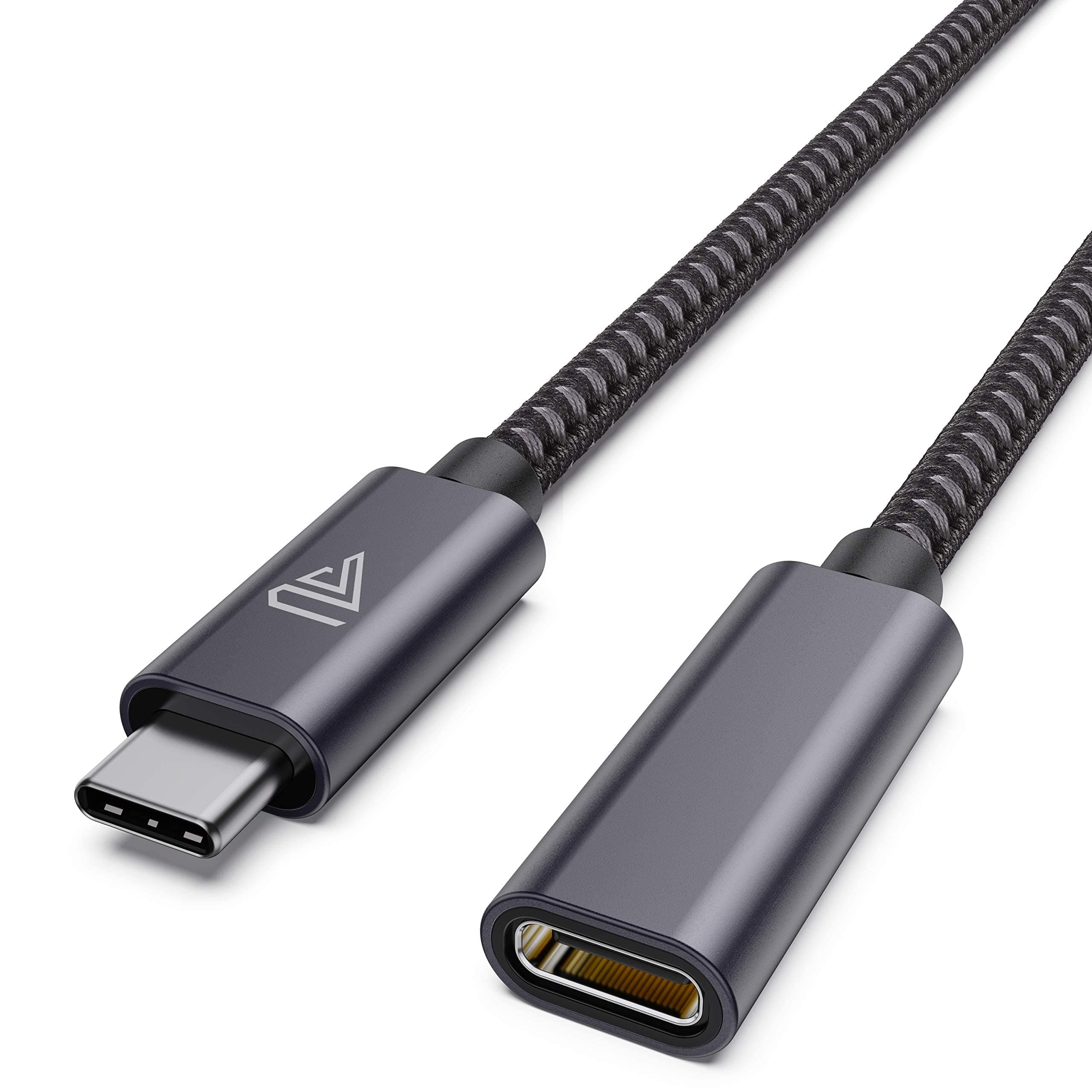 USB Type C Extension Cable (10FT/3M), USB 3.2 (10gbps) Type C Male to Female Extension Charging & Sync for PSVR2, MacBook Pro/iPad mini, MacBook Air M4/ M3, iPad Pro Dell XPS Surface Book