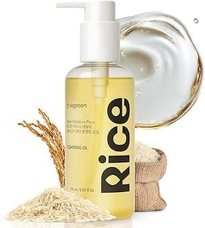 VEGREEN 7-Moisture Complex Cleansing Oil, Hydrating Makeup Remover & Face Cleanser with Hyaluronic Acid, Gentle Korean Double Cleansing, 5.07fl.oz